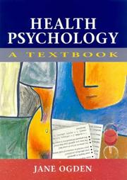 Cover of: Health psychology | Jane Ogden