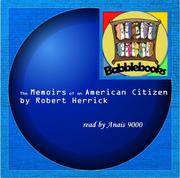 Cover of: The Memoirs of an American Citizen
