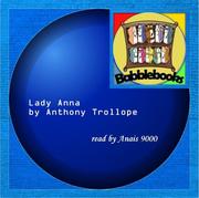 Cover of: Lady Anna by Anthony Trollope