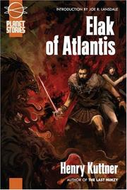 Cover of: Elak of Atlantis by Henry Kuttner