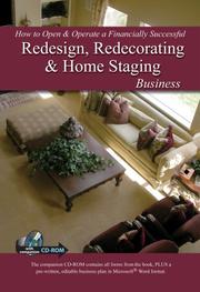 Cover of: How to Open & Operate a Financially Successful Redesign, Redecorating, & Home Staging Business: With Companion Cd-rom