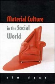 Cover of: Material Culture in the Social World