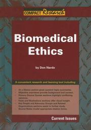 Cover of: Biomedical Ethics