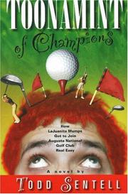 Cover of: Toonamint of Champions by Todd Sentell