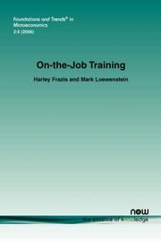 Cover of: ON-THE-JOB TRAINING | Harley Frazis