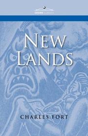 Cover of: New Lands by Charles Fort, Charles Fort