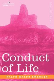 Cover of: Conduct of Life by Ralph Waldo Emerson