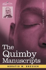 Cover of: The Quimby Manuscripts