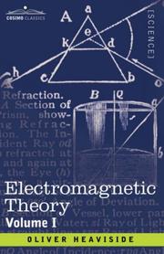 Cover of: Electromagnetic Theory: Volume 1