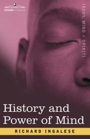 Cover of: History and Power of Mind by Richard Ingalese