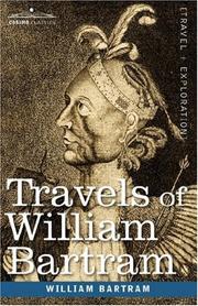 Cover of: Travels of William Bartram by William Bartram, William Bartram