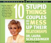 Cover of: Ten Stupid Things Couples Do To Mess Up Their Relationships CD