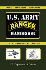 Cover of: U.S. Army Ranger Handbook