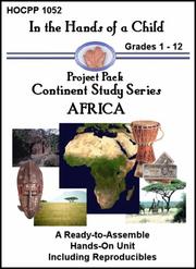 Cover of: Africa (In the Hands of a Child: Project Pack Continent Study) by Katie Kubesh, Kimm Bellotto, Niki Mcneil