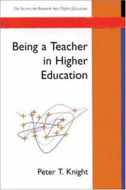 Cover of: Being A Teacher In Higher Education
