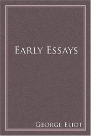 Early essays