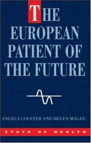 Cover of: The European Patient Of The Future (State of Health)