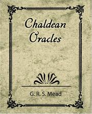Cover of: Chaldean Oracles