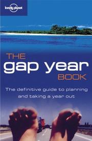 Cover of: Lonely Planet Gap Year Book (Activity Guidebooks)