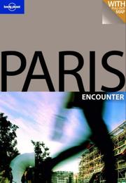 Cover of: Lonely Planet Paris Encounter (Lonely Planet Encounter Paris) (Lonely Planet Encounter Paris) by Catherine Le Nevez
