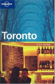 Cover of: Lonely Planet Toronto by Charles Rawlings-Way, Natalie Karneef