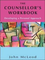 Cover of: The Counsellor's Workbook: Developing a Personal Approach