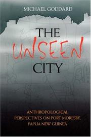 Cover of: Unseen City | Michael Goddard