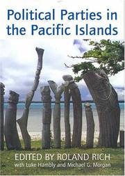 Cover of: Political Parties in the Pacific Islands