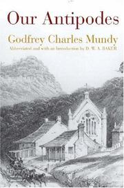 Our Antipodes by Godfrey Charles Mundy