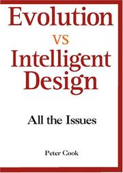 Cover of: Evolution Versus Intelligent Design by Peter Cook, Peter Cook