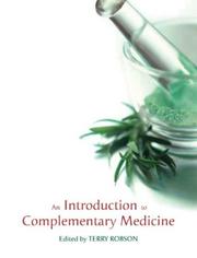 Cover of: An Introduction to Complementary Medicine by Terry Robson