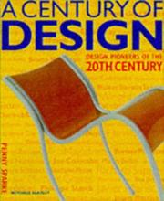 Cover of: A Century of Design by Penny Sparke