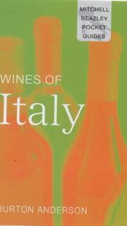 Cover of: Wines of Italy | Burton Anderson