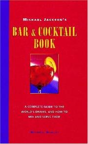 Cover of: Bar and Cocktail Book by Michael Jackson