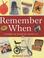 Cover of: Remember When