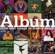 Cover of: Album: style and image in sleeve design