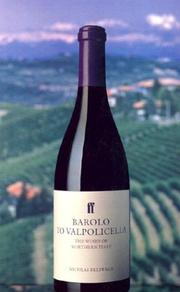 Cover of: Barolo to Valpolicella by Nicolas Belfrage, Nicolas Belfrage