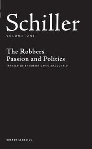 Cover of: Schiller by Robert David MacDonald