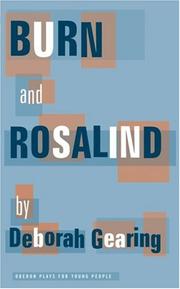 Front cover of Burn And Rosalind by Deborah Gearing
