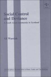 Social control and deviance by Ali Wardak