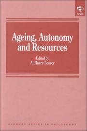 Cover of: Ageing, autonomy, and resources