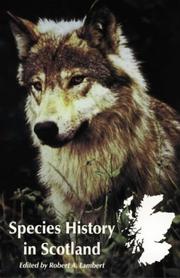 Cover of: Species History in Scotland