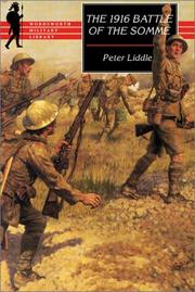 Cover of: The 1916 Battle of the Somme by Peter H. Liddle