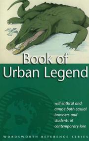 Cover of: Book of Urban Legend