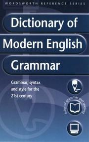 Cover of: The Wordsworth Dictionary of Modern English