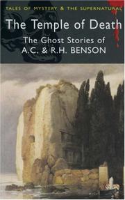 Cover of: The Temple of Death and Other Stories by Arthur Christopher Benson, Robert Hugh Benson