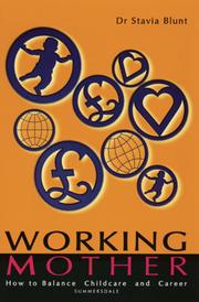Cover of: Working Mother: Balancing Childcare and Career