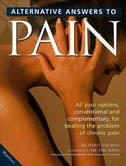 Cover of: Alternative Answers to Pain (Alternative Answers) by Richard Thomas