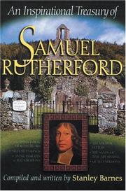 Cover of: Inspirational Treasury on Samuel Rutherford (Treasury)