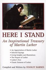 Cover of: Here I Stand (Inspirational Treasury Series)